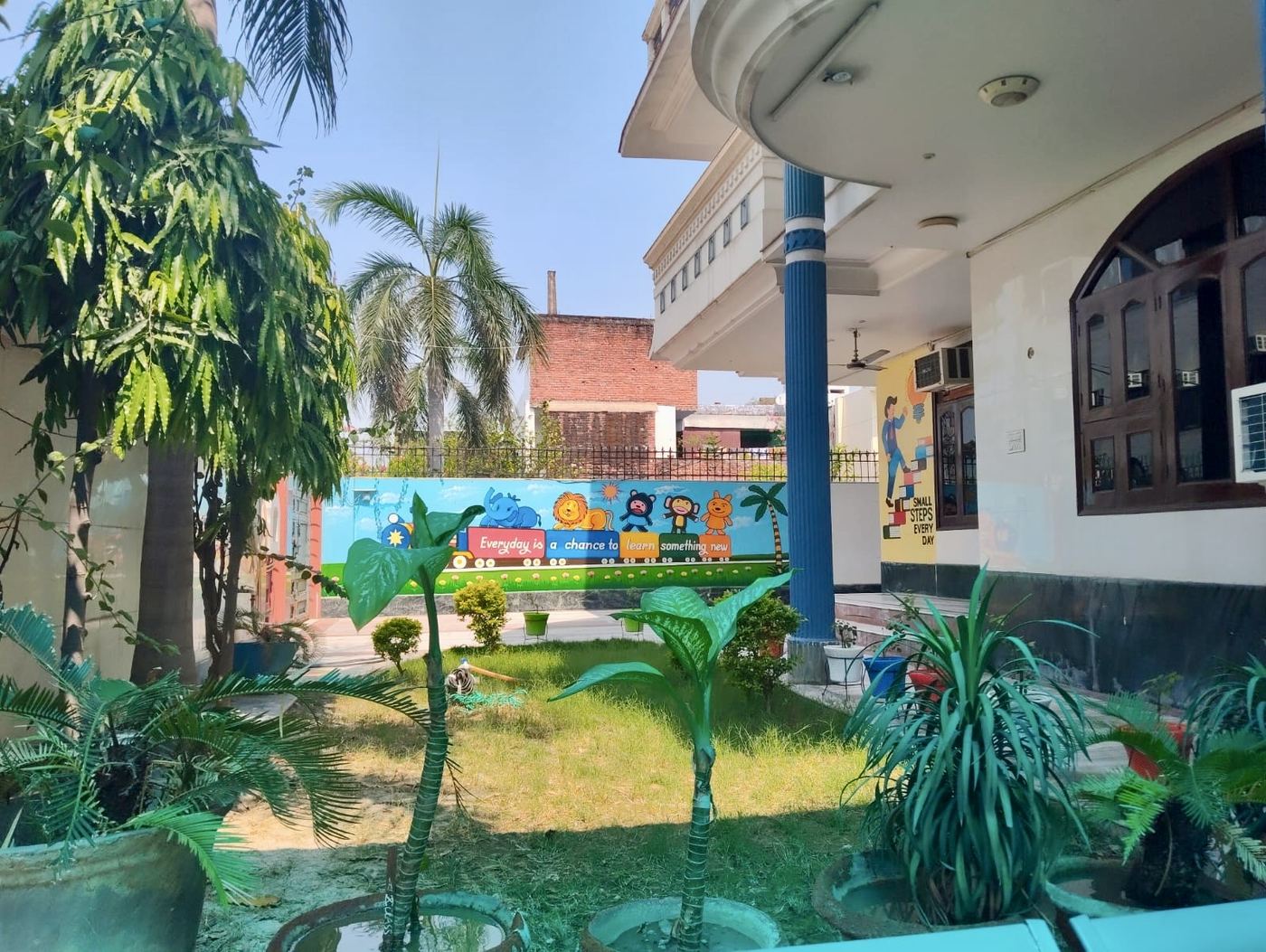 Prakriti - Roots & Wings School campus garden