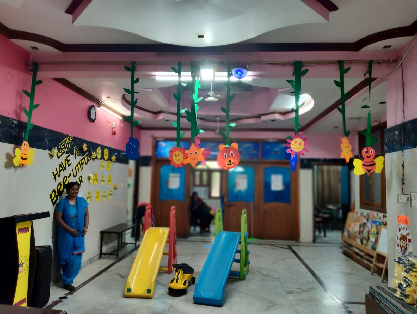 Prakriti indoor play area, wide view